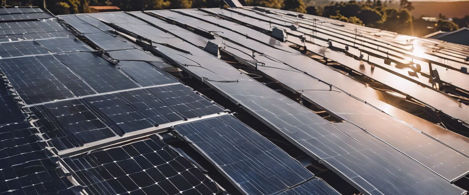 Installation of solar panels